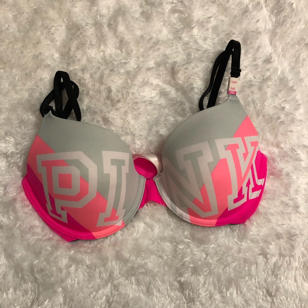Victoria’s Secret PINK T-Shirt Bra 32DD - Picture 2 of 6